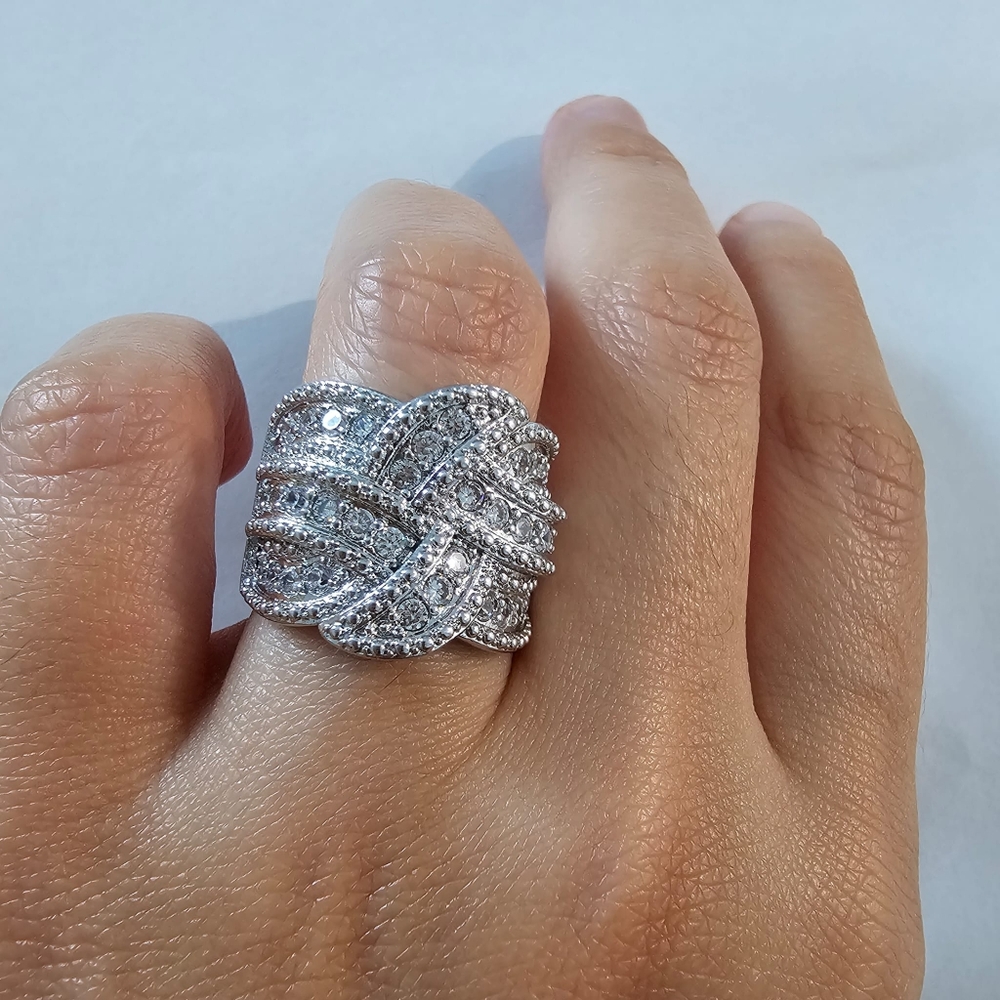 925 sterling silver STAMPED ring